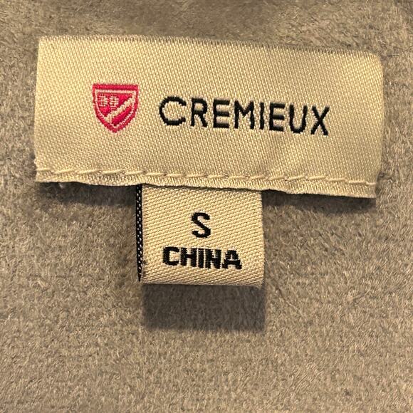 Cremieux Vest Faux Suede Faux fur Stella, Suede Glitz and Glam Size Small NWT - Picture 6 of 7